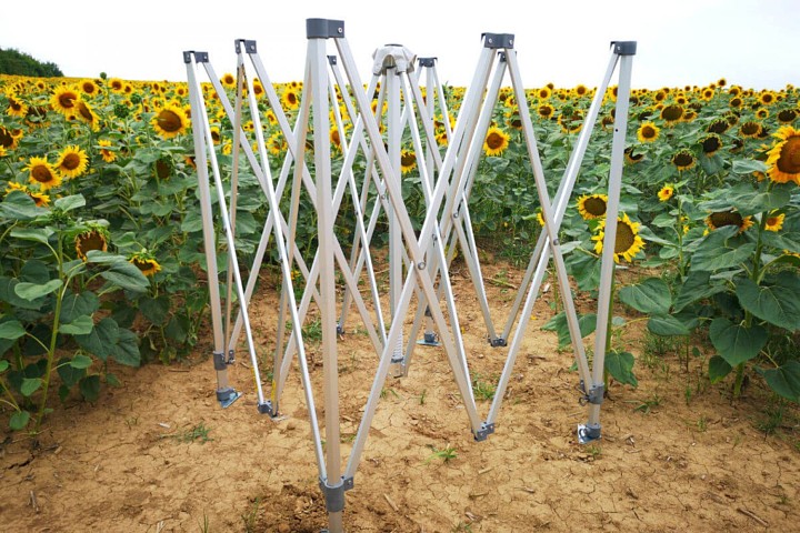 ballīšu telts 3x3m